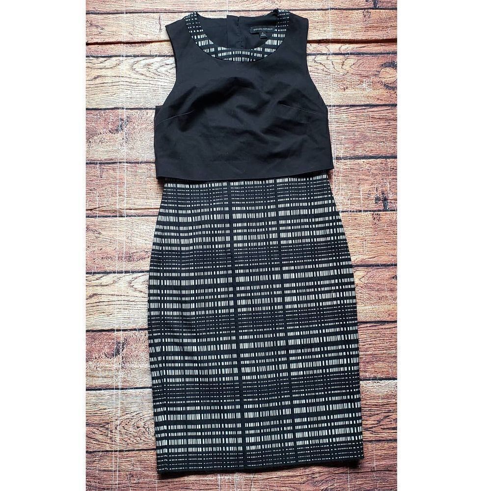 Banana Republic Dash Plaid Pencil Dress
